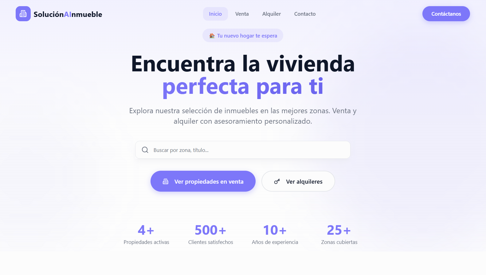 Portal Inmobiliario Inteligente